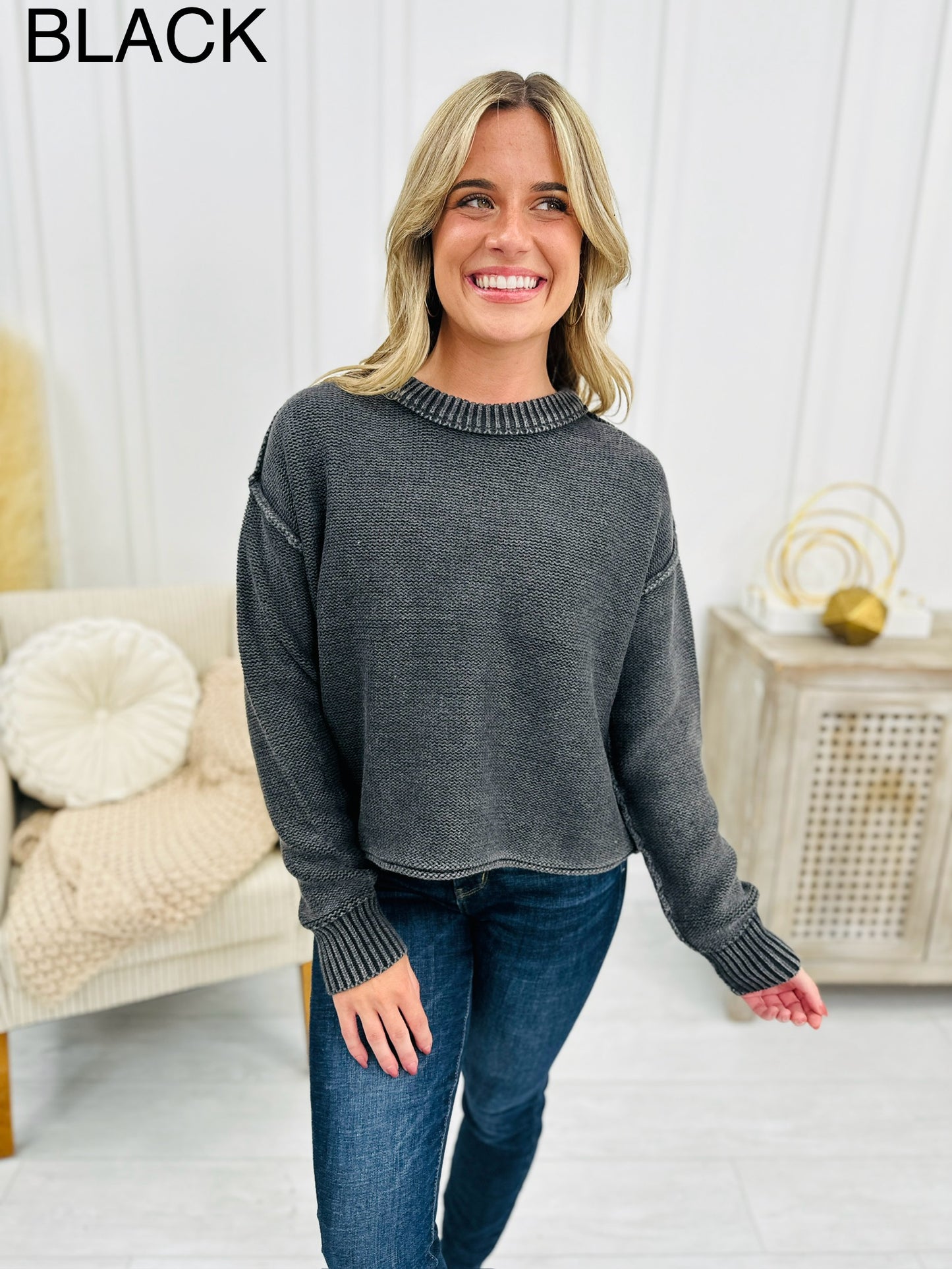 DOORBUSTER! For Comfort And Style Sweater- Multiple Colors!