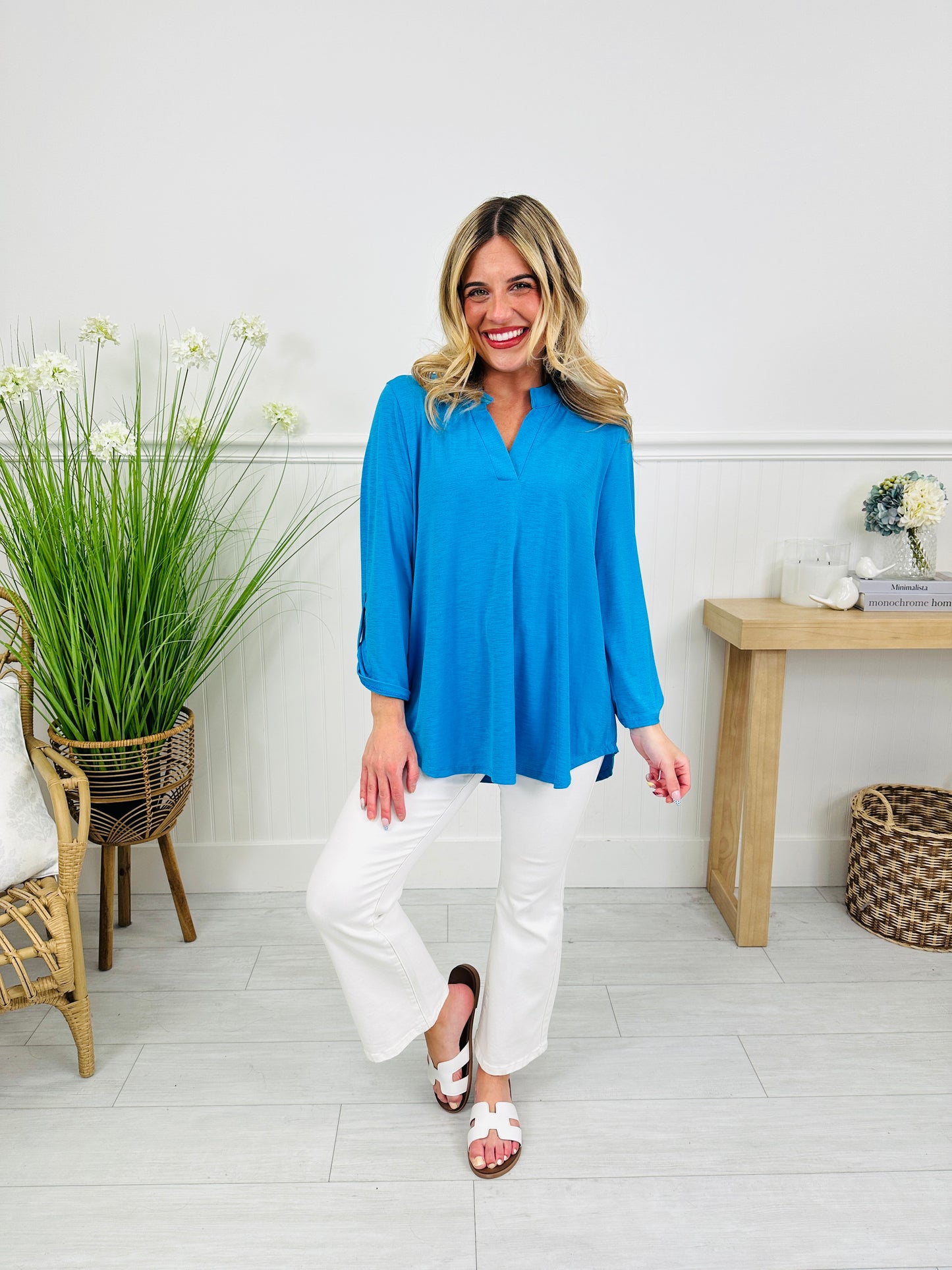 Ready on Repeat Top In Multiple Colors