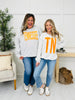 Tennessee Reversible TN Graphic Crewneck Sweatshirt