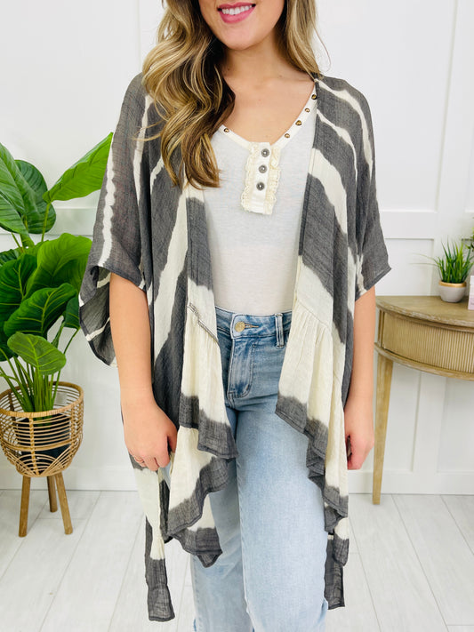 Midnight Fringe Cardigan