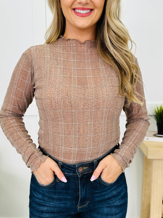 Plaid Your Way Top- Multiple Colors!