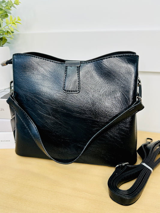 Beautifully Basic Black Purse