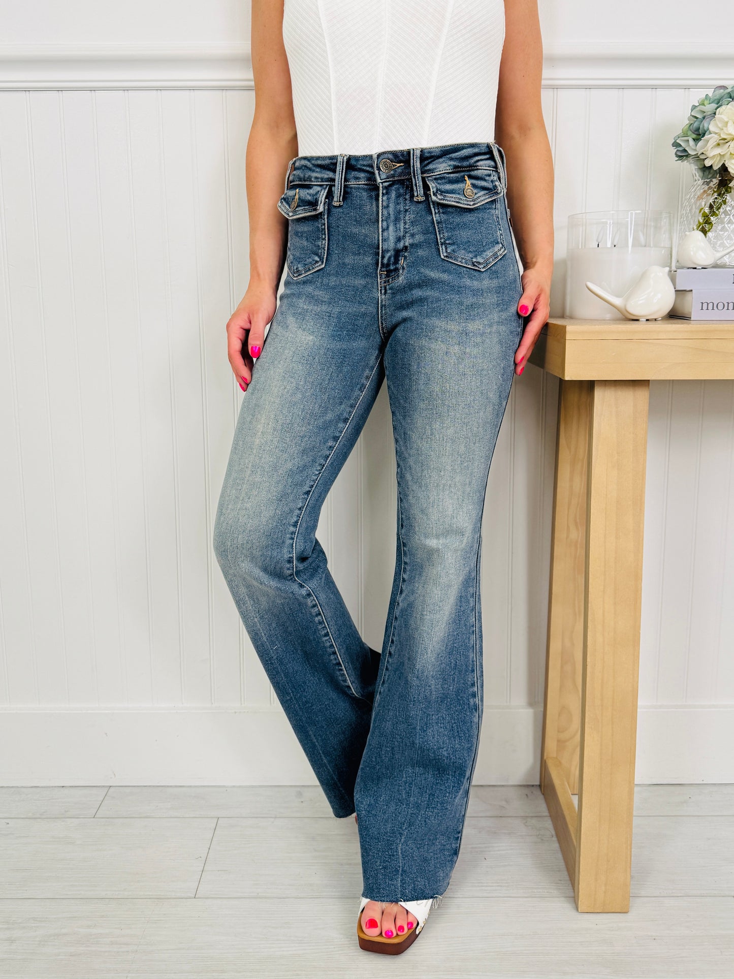 Judy Blue Flare Factor Jeans
