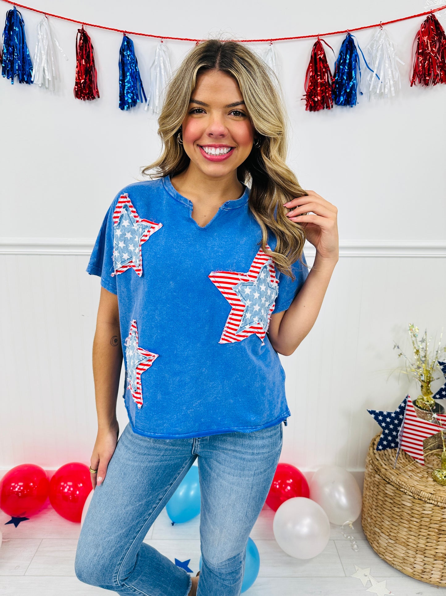 Liberty Stars Top