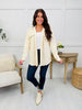 Autumn In The Air Shacket In Cream