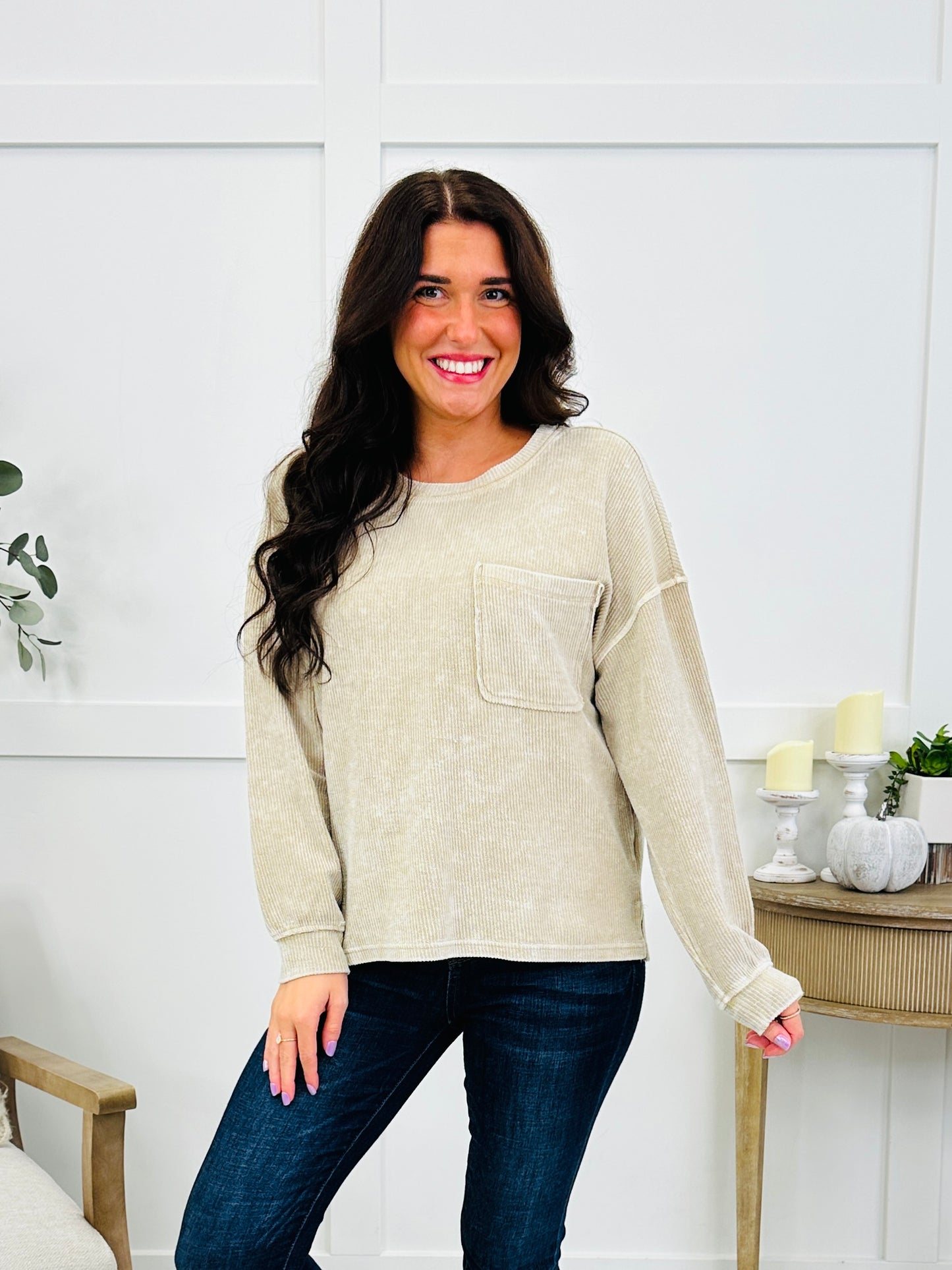 Natural Charm Top In Multiple Colors