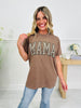 Leopard Print Mama Graphic Tee