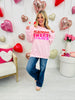 Teaching Sweethearts Graphic Crewneck Sweatshirt