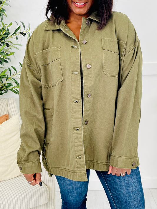 DOORBUSTER! Timber Trail Shacket- Multiple Colors!