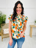 Wildflower Ruffle Top