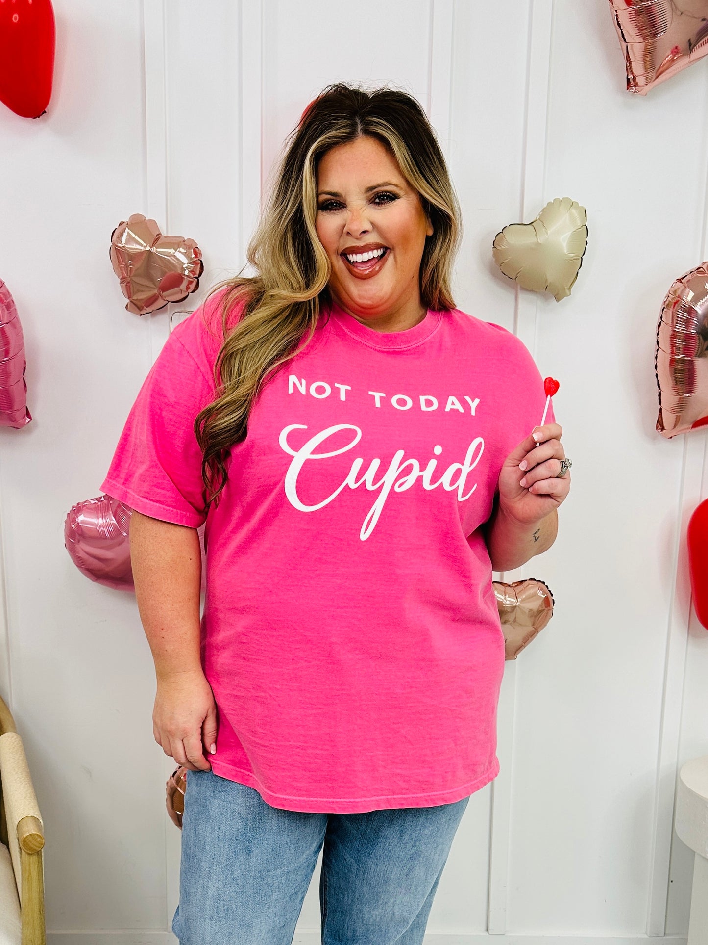 Not Today Cupid Graphic Tee
