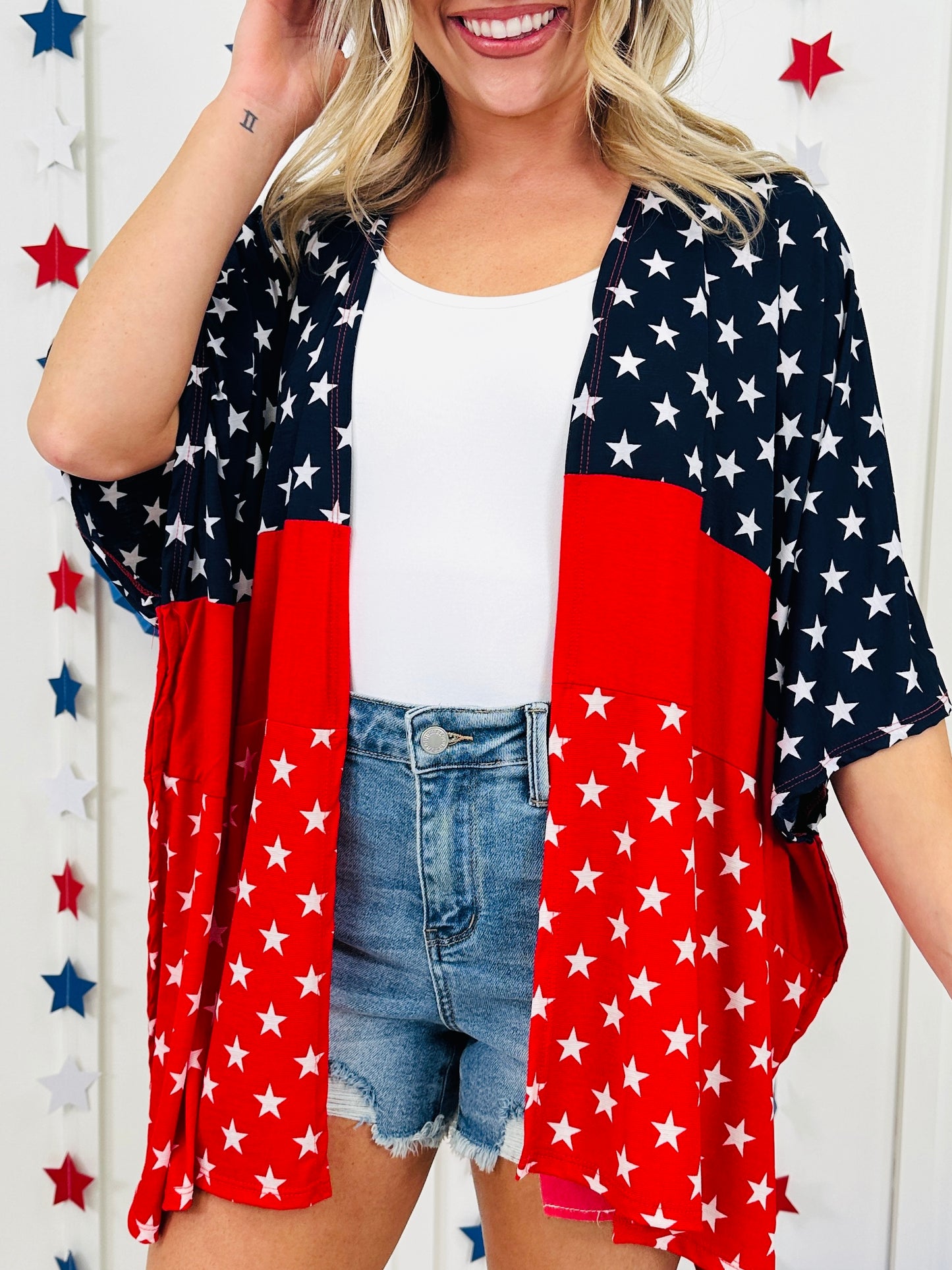 Sea To Shining Sea Cardigan
