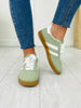 Lace Up And Go Sneakers In Green/White