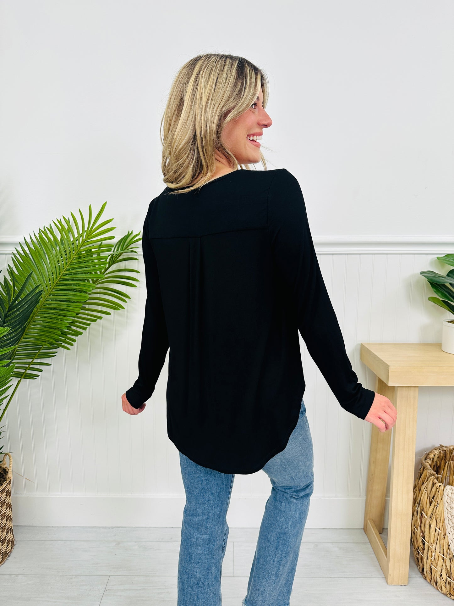 Wrapped in Style Long Sleeve Top- Multiple Colors!