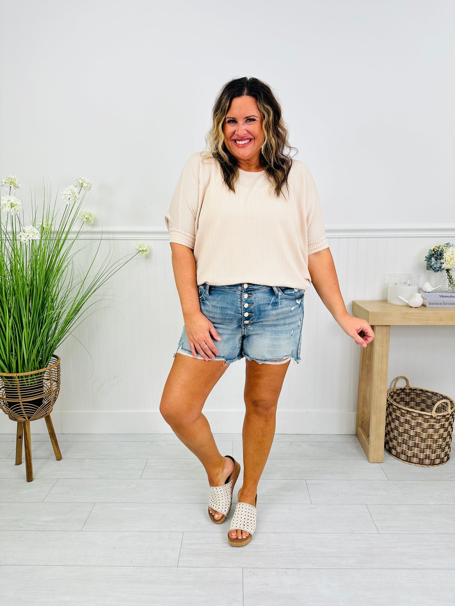 Judy Blue Turn Up The Heat Shorts