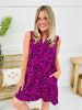 Palms And Plans Dress in Maui Print