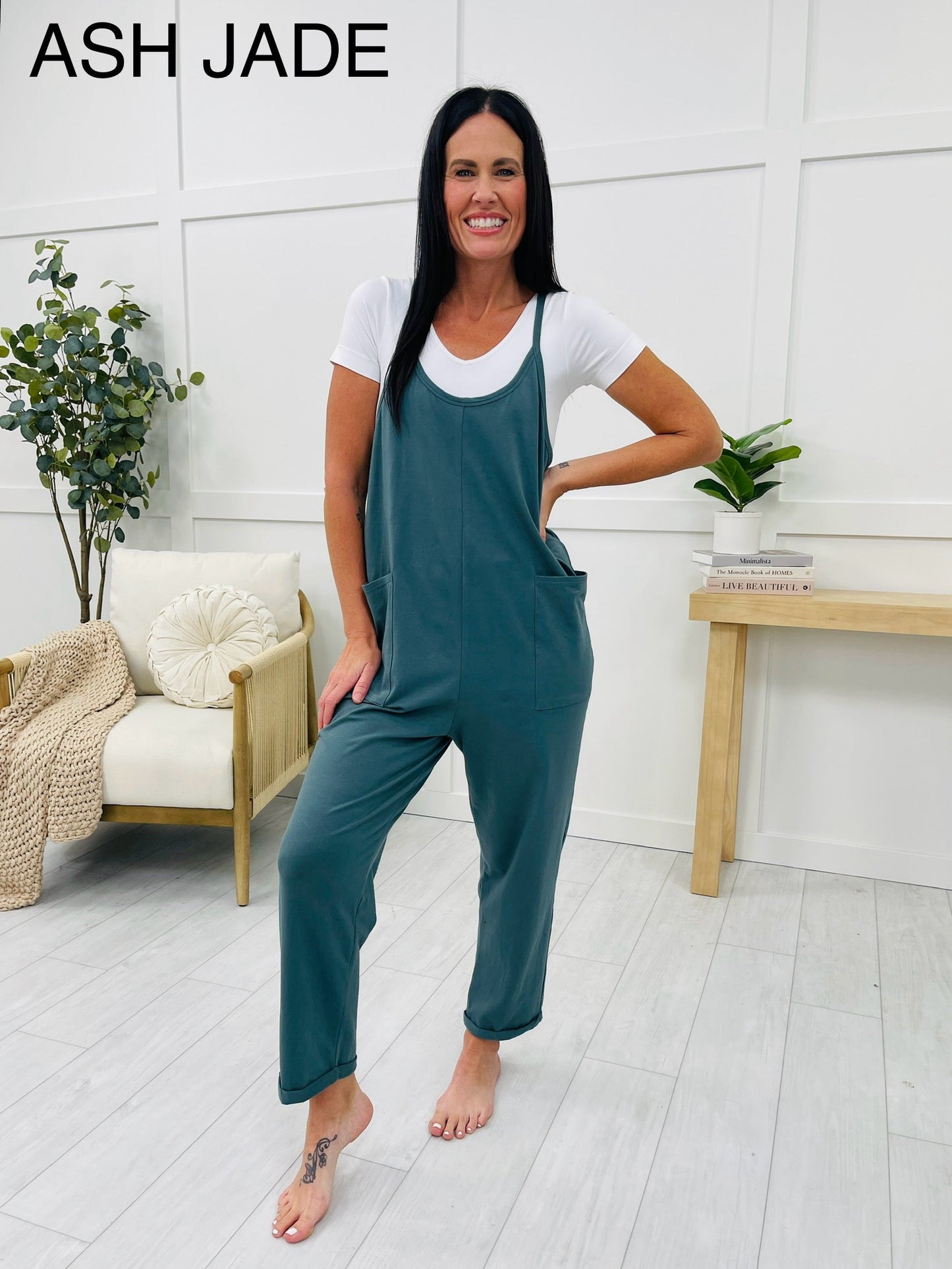 Restock! DOORBUSTER! Through High And Low Jumpsuit- Multiple Colors!