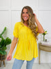 Sunny Breeze Top In Yellow