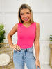 Reversible High Neckline Shapewear Tank Top- Multiple Colors!