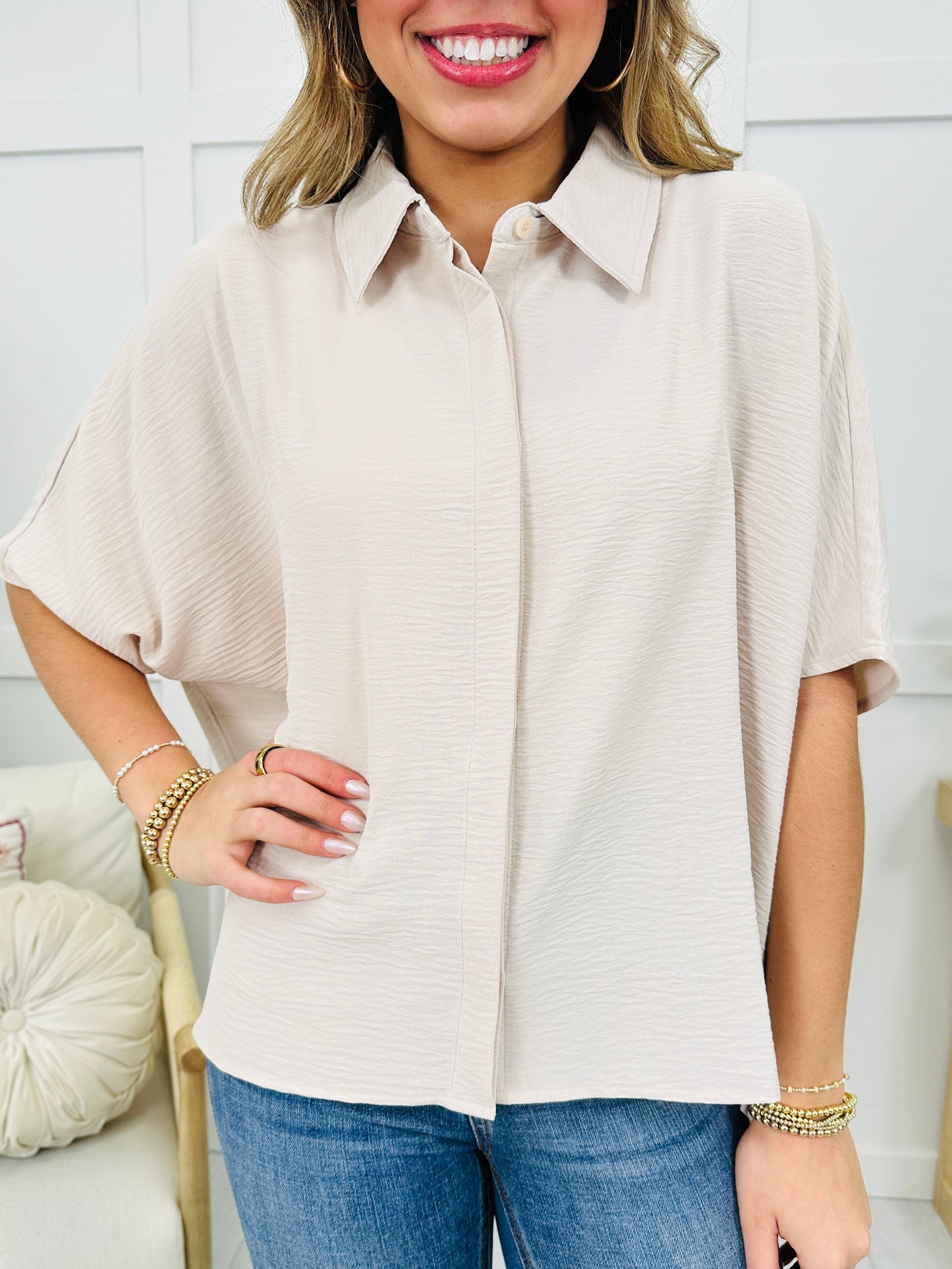 DOORBUSTER! Simplified Style Top- Multiple Colors!