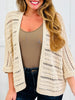 Driftwood Knit Cardigan In Natural