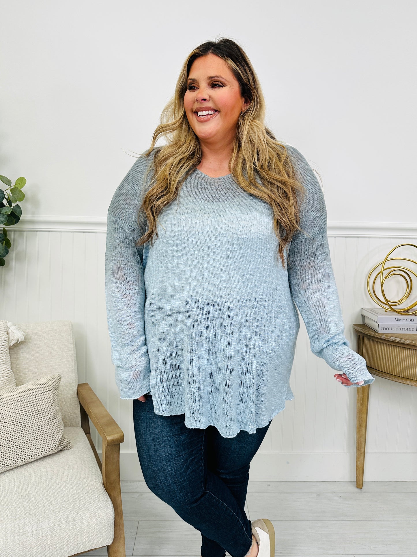 Playful Expressions Top In Cool Grey