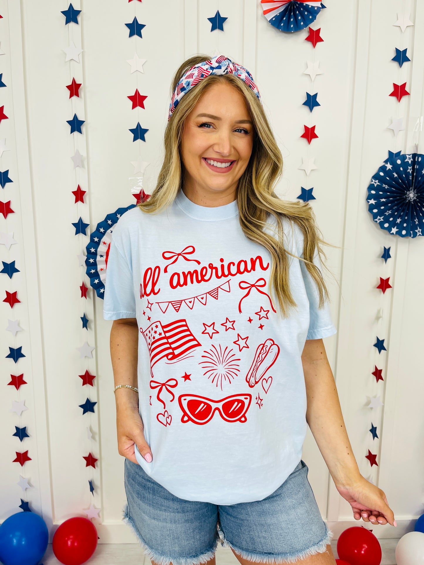 All American Graphic Tee