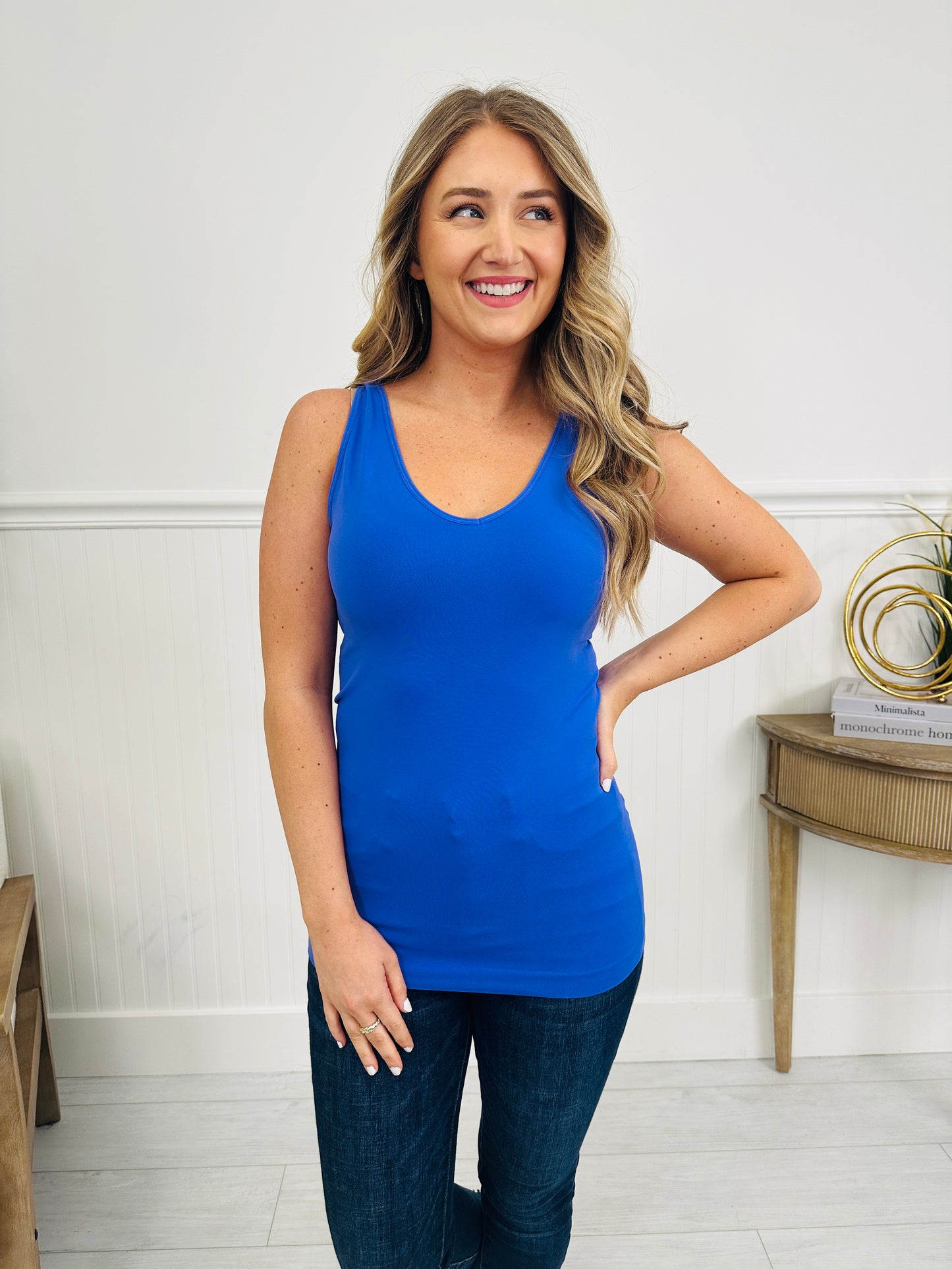 Best Selling Reversible Shapewear Tank Top- Multiple Colors!