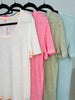 Classic Contrast Top- Multiple Colors!