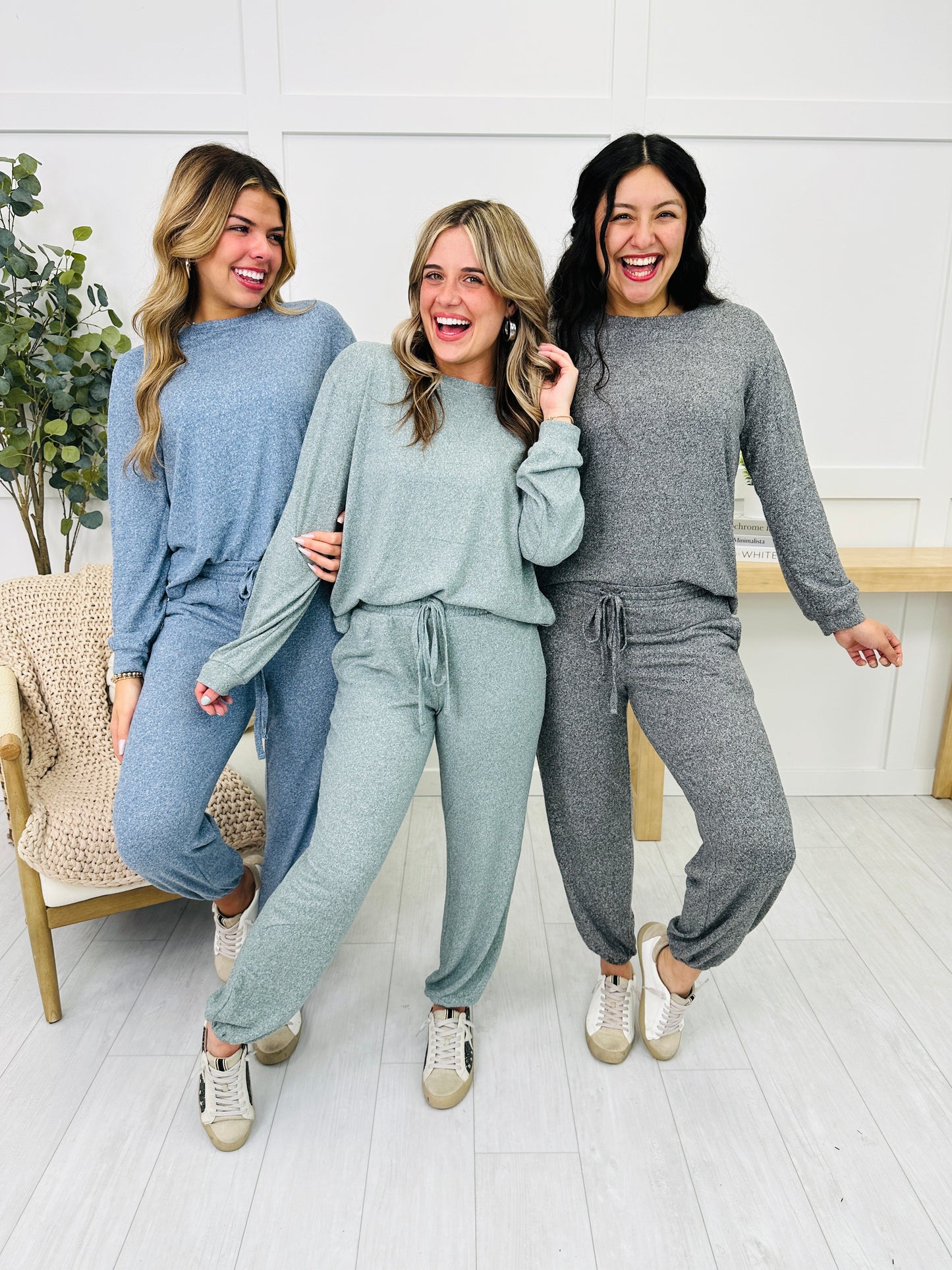 DOORBUSTER! The Cozy Life Jogger Set- Multiple Colors!