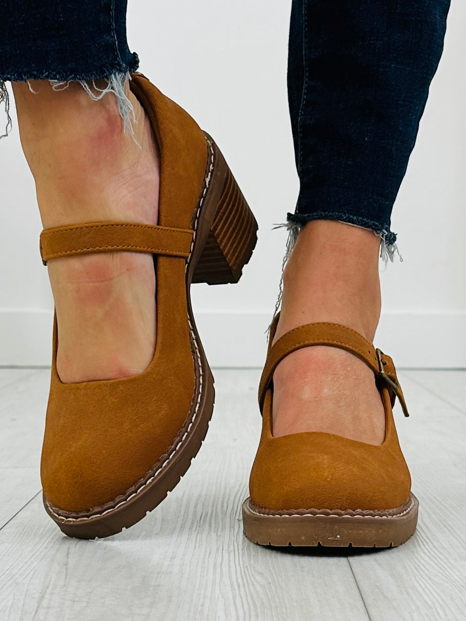 Golden Pathway Heels