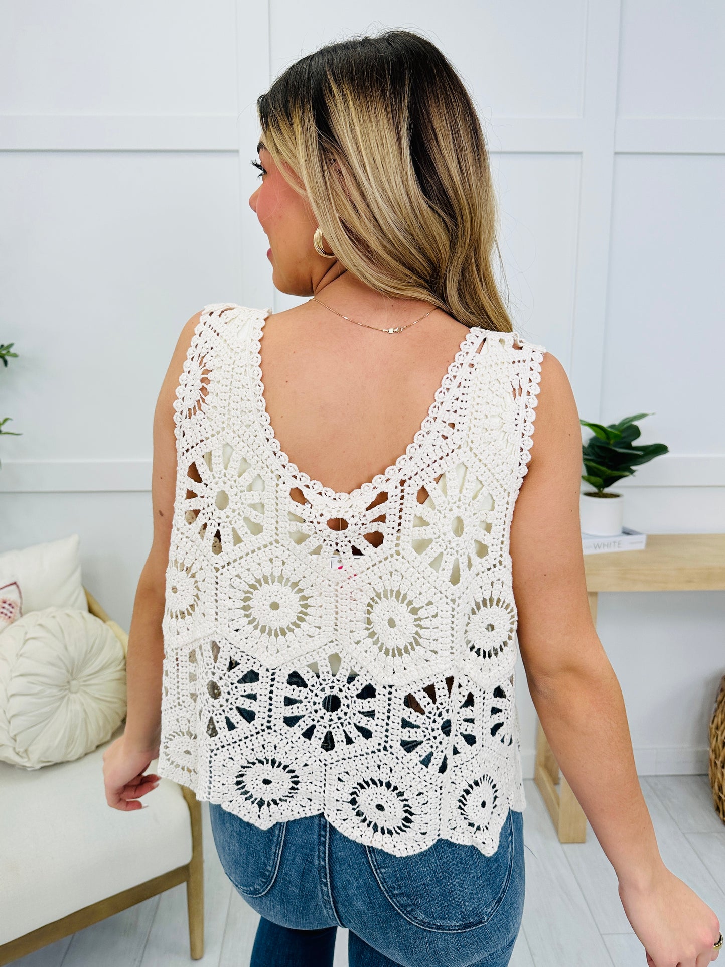 Sunlit Stitches Tank Top