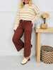 Judy Blue Melt In Your Mouth Chocolate Wide Leg Cropped Jeans