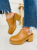 All Set To Strut Clogs in Tan