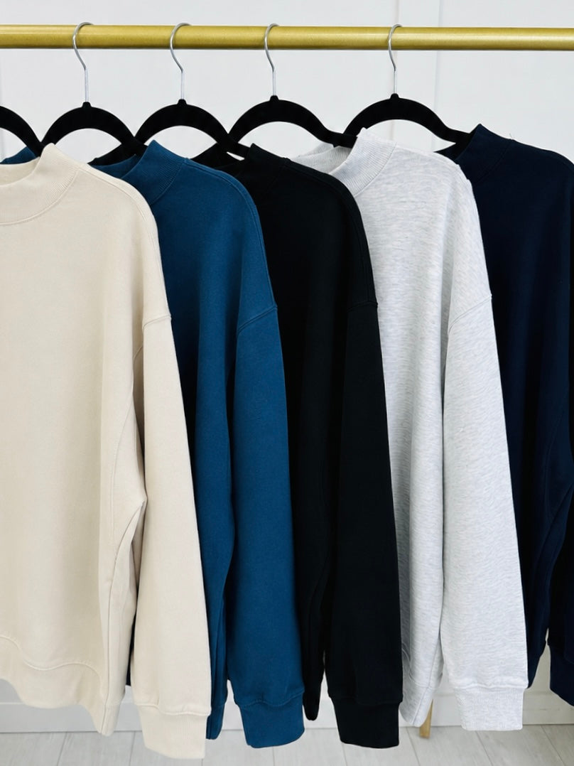 Weekend Reset Sweatshirt In Multiple Colors