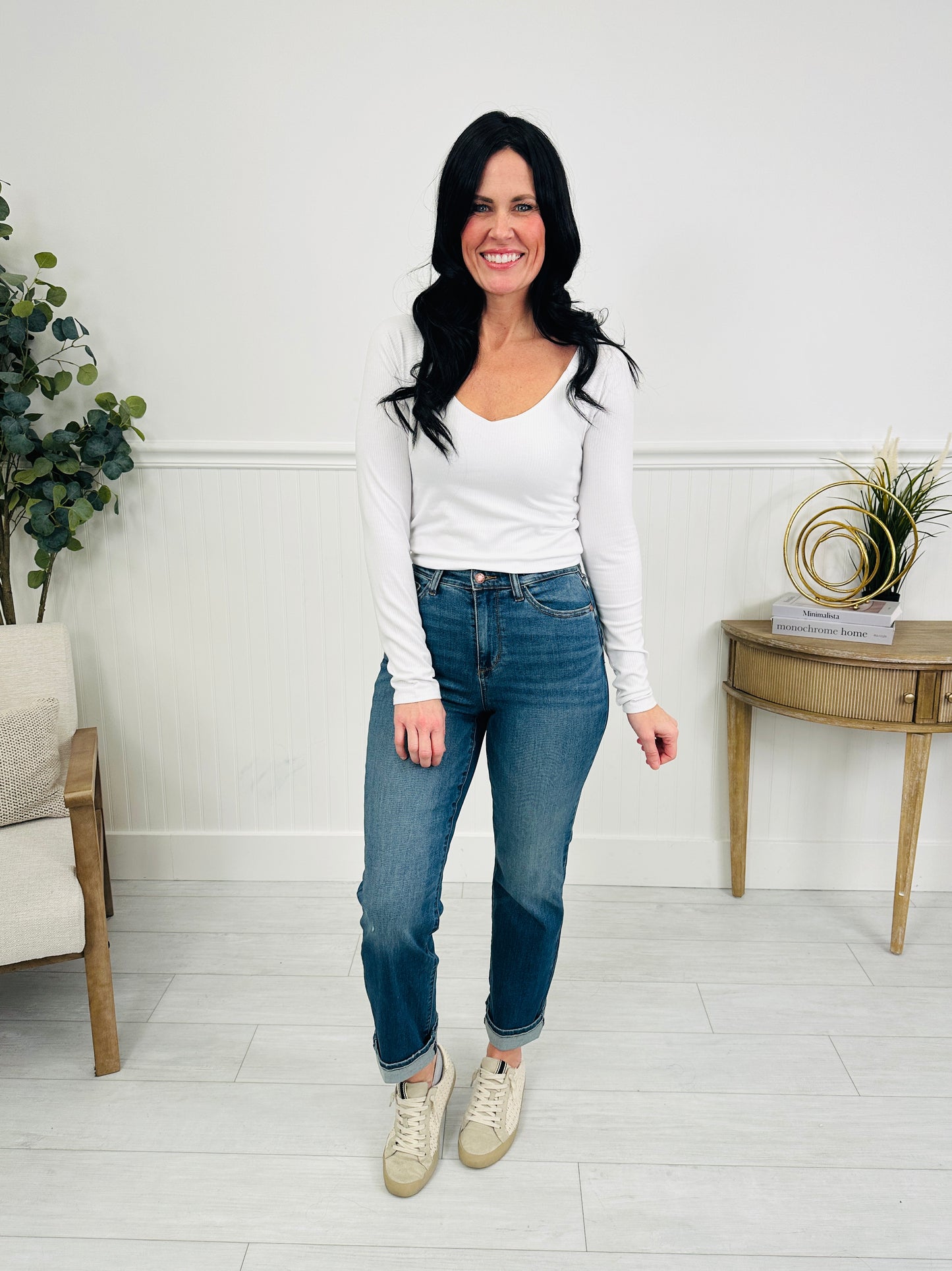 Judy Blue Switch It Up Straight Jeans