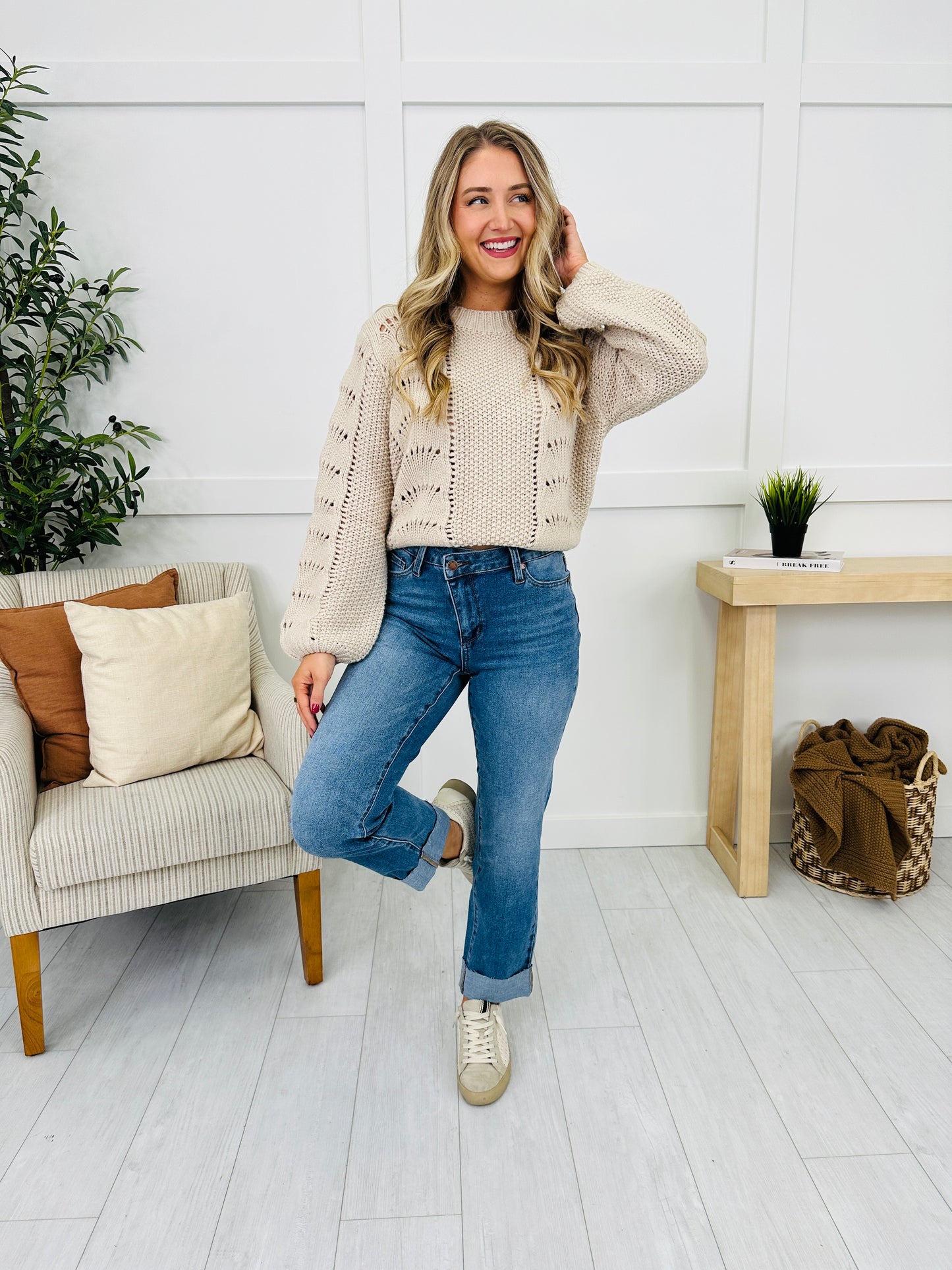 Judy Blue Cross My Heart Boyfriend Jeans