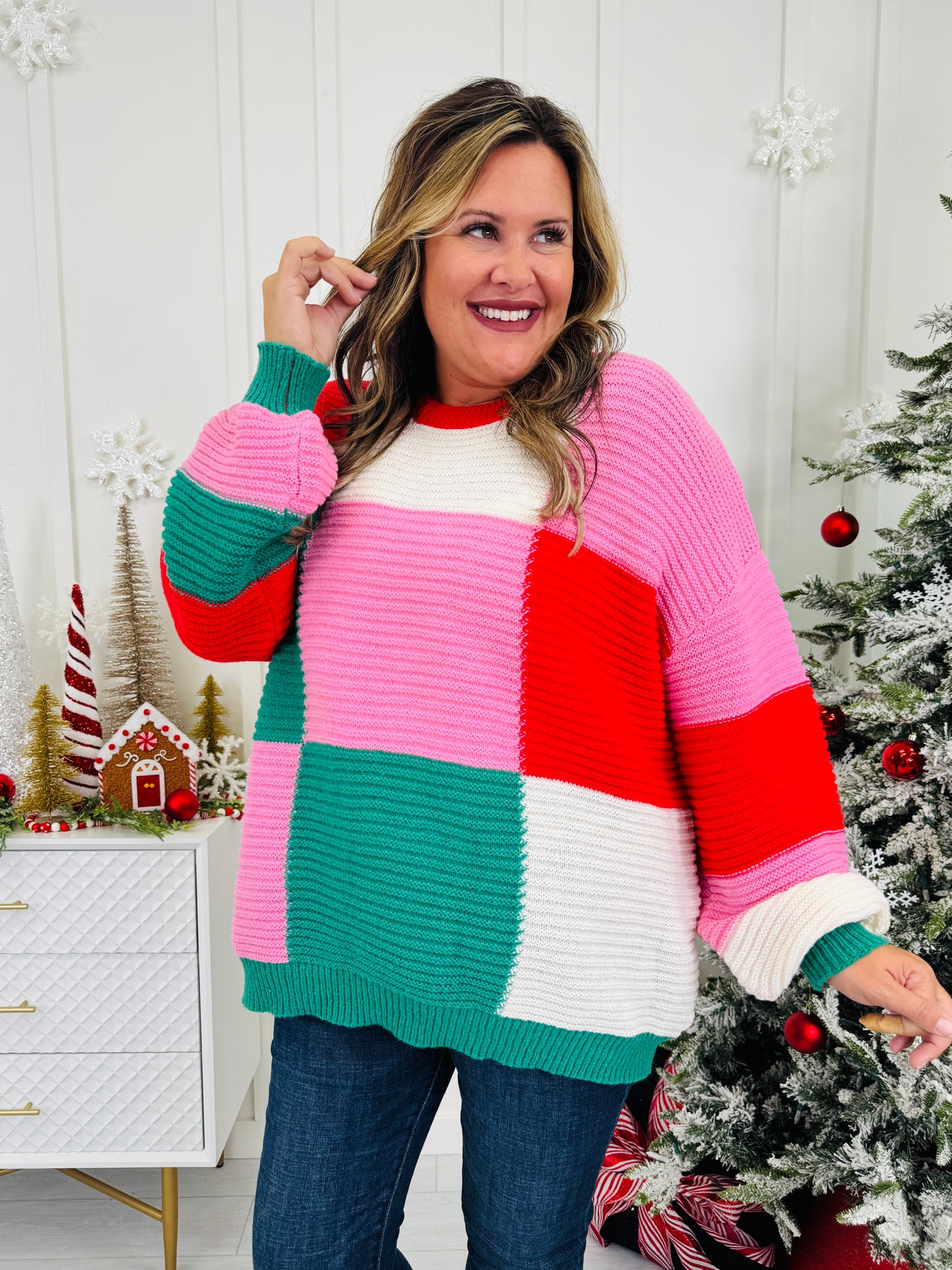 Painted In Pieces Sweater