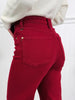 Judy Blue Merlot Moment Thermal Straight Jeans