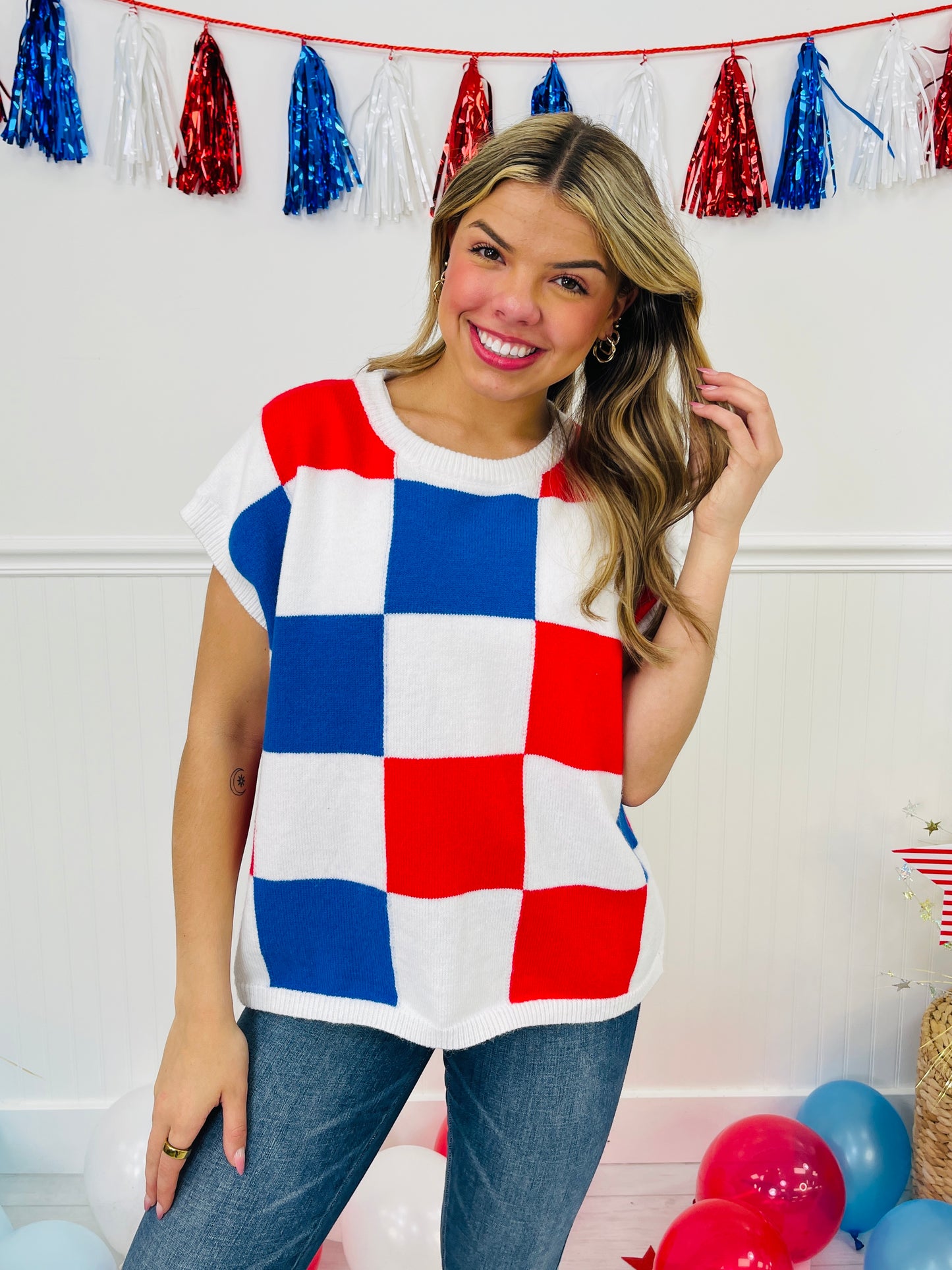 Flagged Up Fun Top