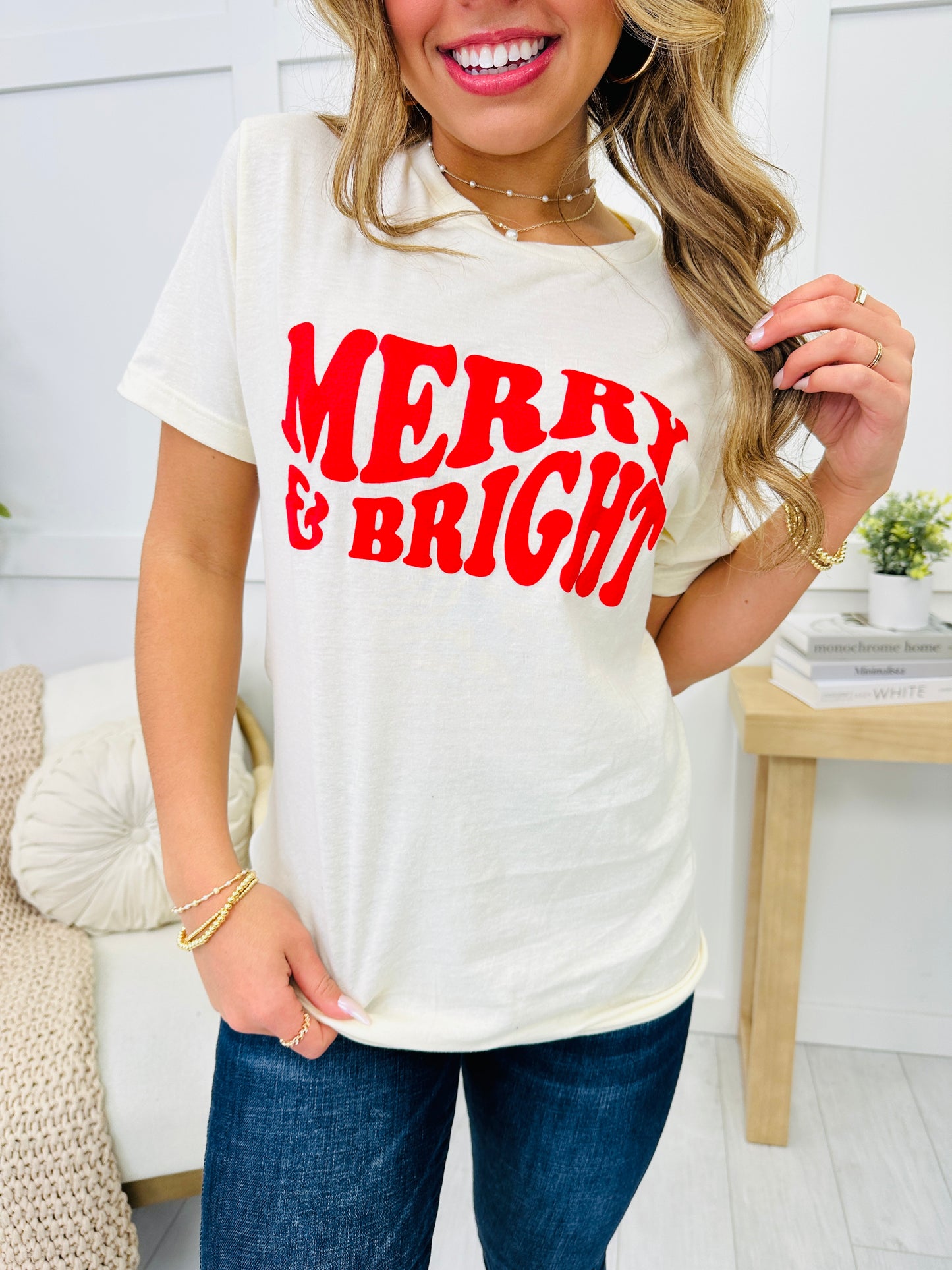 Stay Merry And Bright Graphic Tee