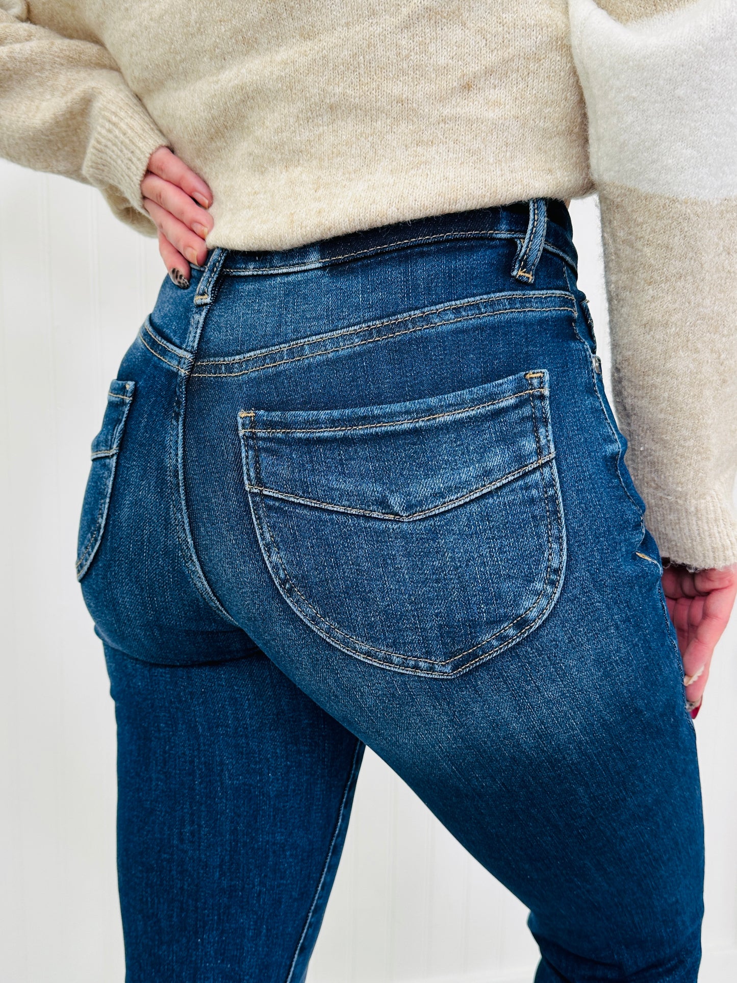 Feeling Good Tummy Control Bootcut Jeans