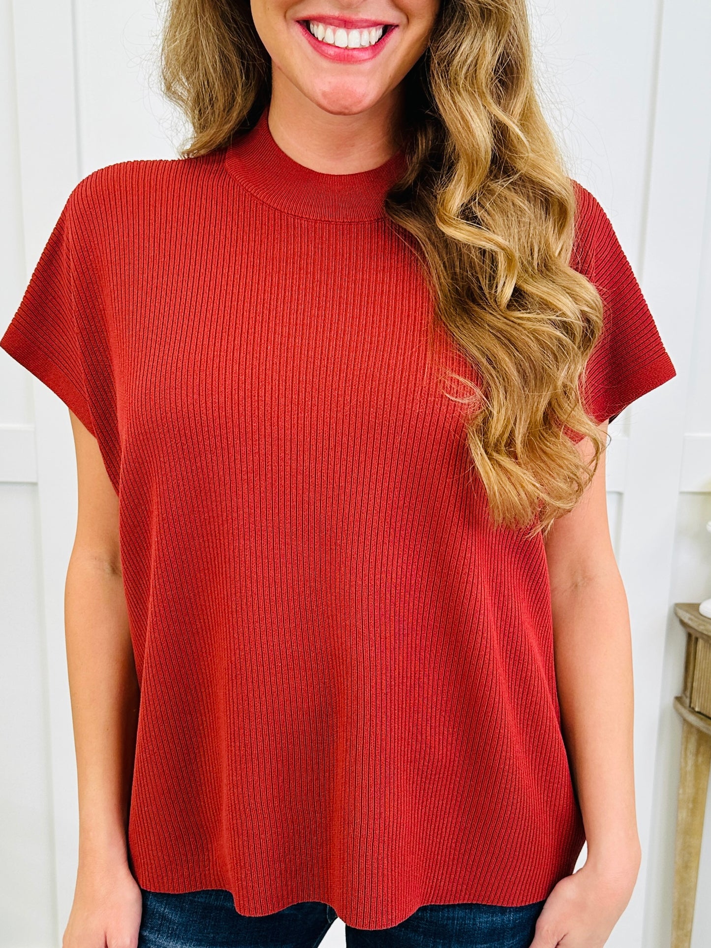Roses In The Rearview Top In Multiple Colors