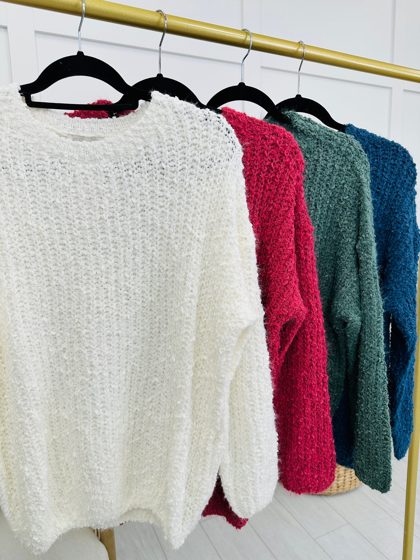 Cozy Verse Sweater- Multiple Colors!