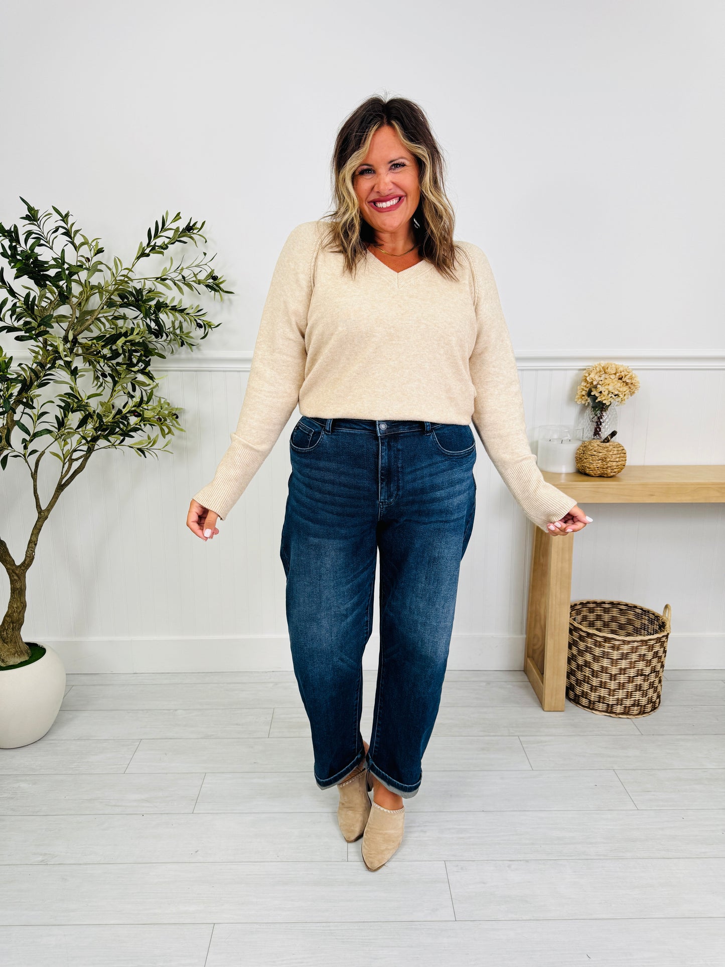 Judy Blue Twice As Nice Barrel Jeans