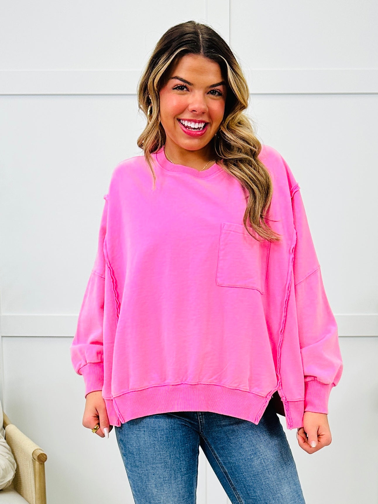 Relaxed Rhythm Pullover- Multiple Colors!