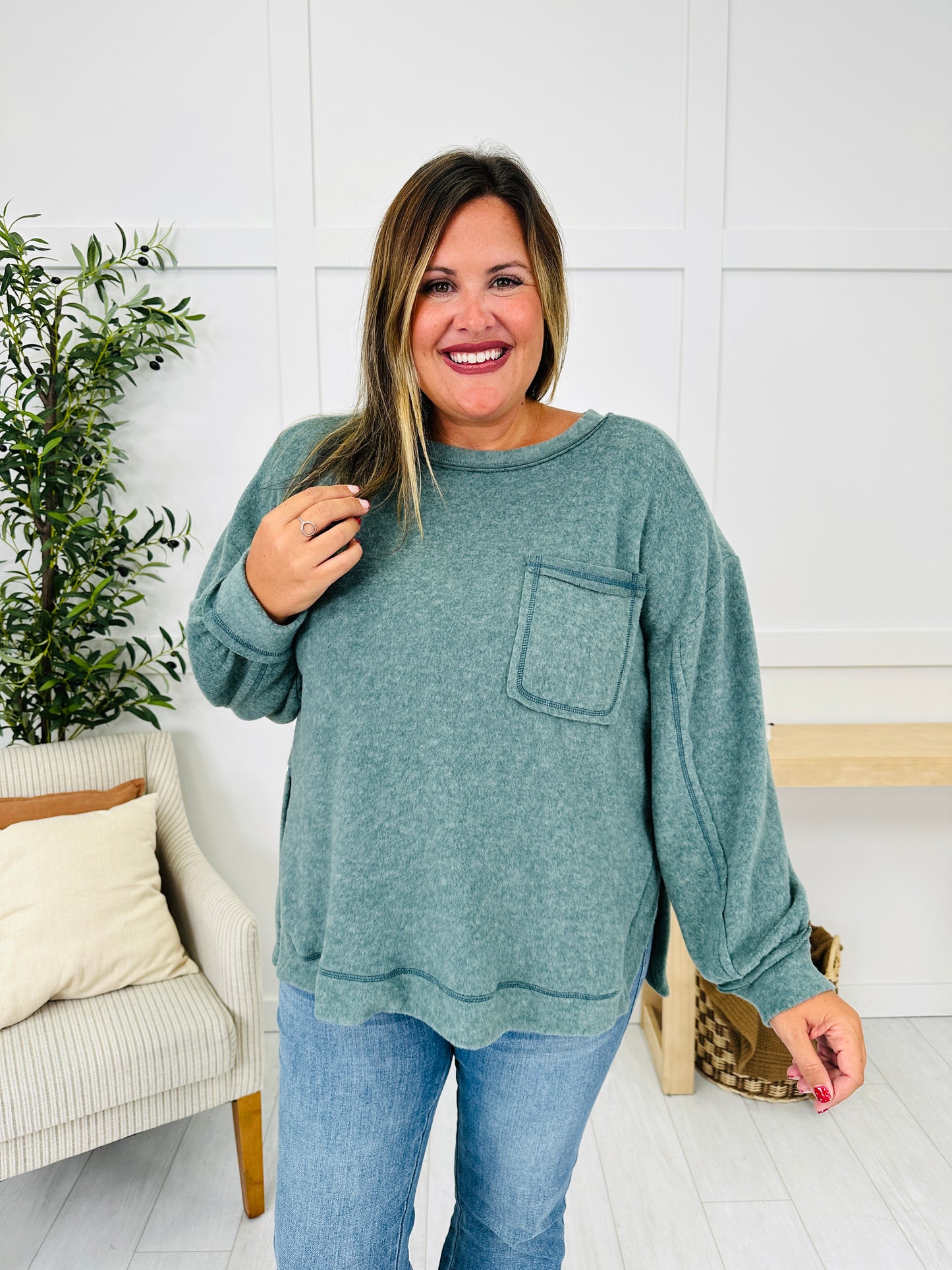 DOORBUSTER! Weekender Mood Sweater- Multiple Colors!