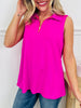 Zip Into Spring Top In Multiple Colors