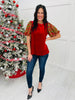 REG/CURVY Glimmering Garland Top