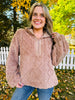 REG/CURVY Fuzzy Hug Plush Pullover- Multiple Colors!